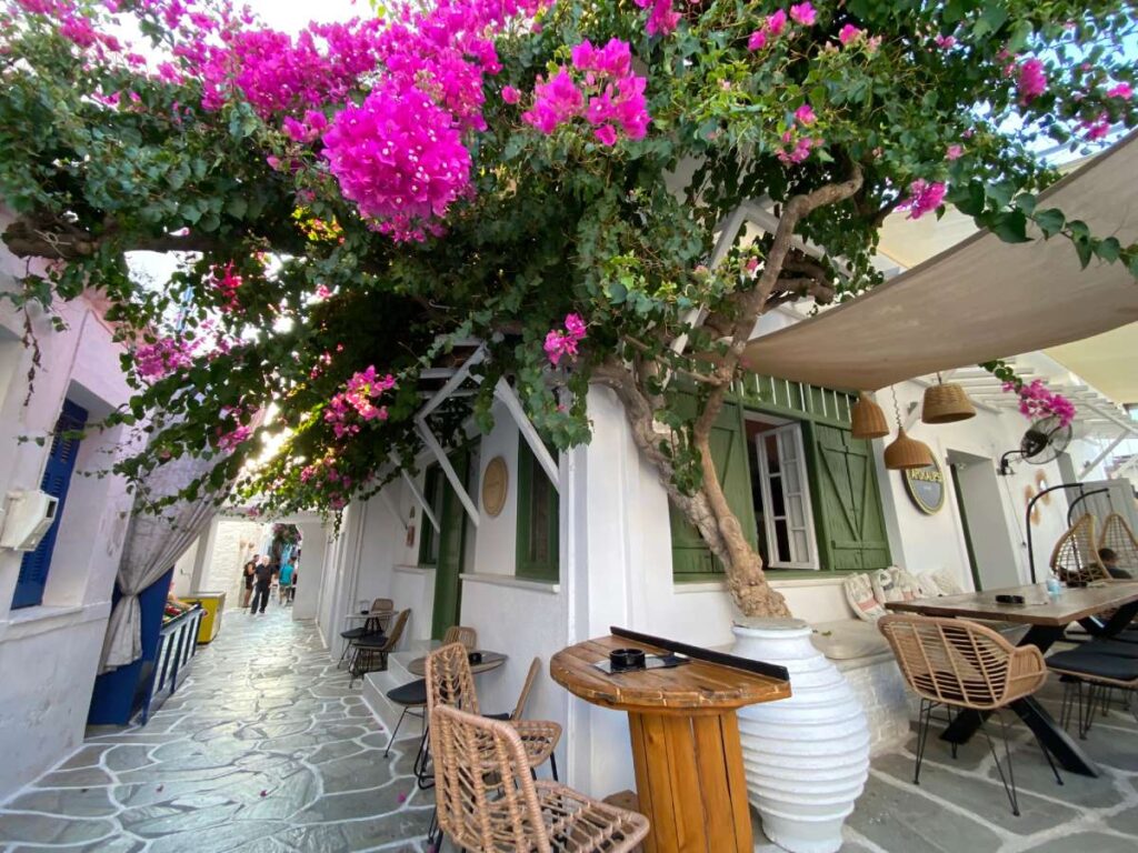 Chora village, Kythnos Island, Greece