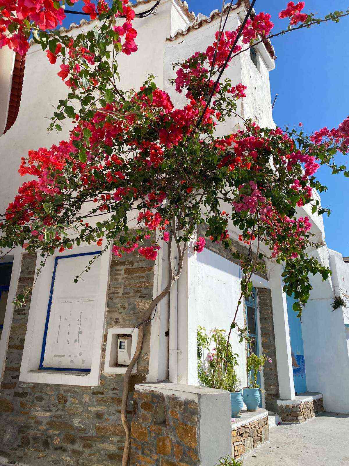 Dryopida village, Kythnos Island, Greece