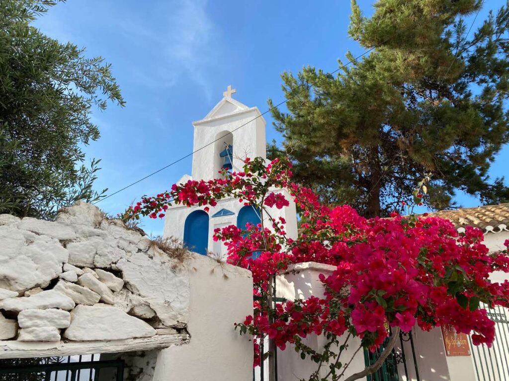 Dryopida village, Kythnos Island, Greece